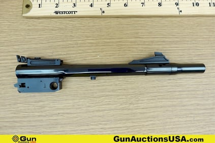 THOMPSON CENTER .44 MAGNUM Barrel . Very Good. One 10" Ported Polished Blued Barrel with Fixed Front