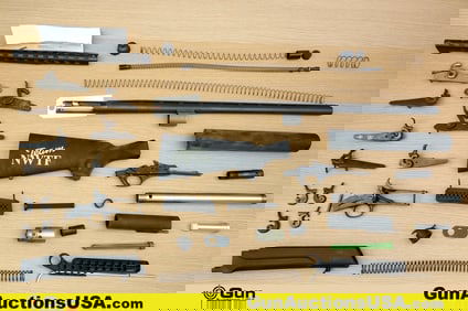 Winchester, Etc. Shotgun Parts. Very Good. Approx. 16 Shotgun Parts: with a Winchester Invector