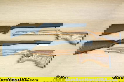 Ruger, Etc. Stocks. Very Good. Four Assorted Stocks; Two Wood and Two Polymer. . (78980) (GSCF69)