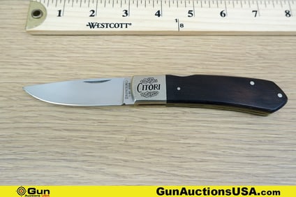 BROWNING CITORI I Number 1 of 6000 Knife. Excellent. NUMBER 1 OF 6000. One Folding Pocket Knife,