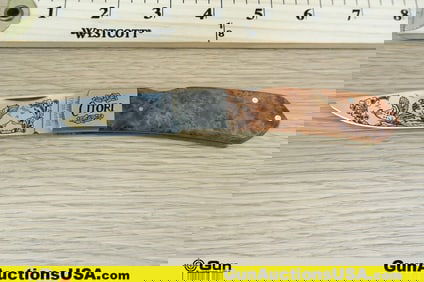 Browning CITORI VI Number 1 of 3000 Knife. Excellent. NUMBER ONE of 3000!! WOW, a STUNNING Pocket