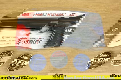 Crossman, Daisy Air, BB Pistol . NEW. One Air Powered .22 BB Pistol and Approx. 750 Pellets. In