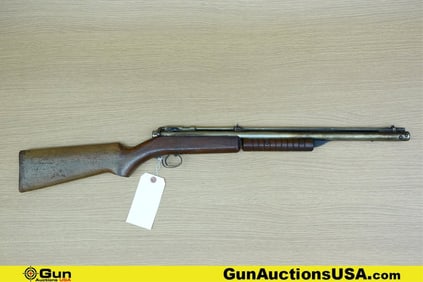 Benjamin Franklin BB Rifle . Needs Repair. 19" Barrel. Pump/Air Features a Fixed Front Sight, Drift