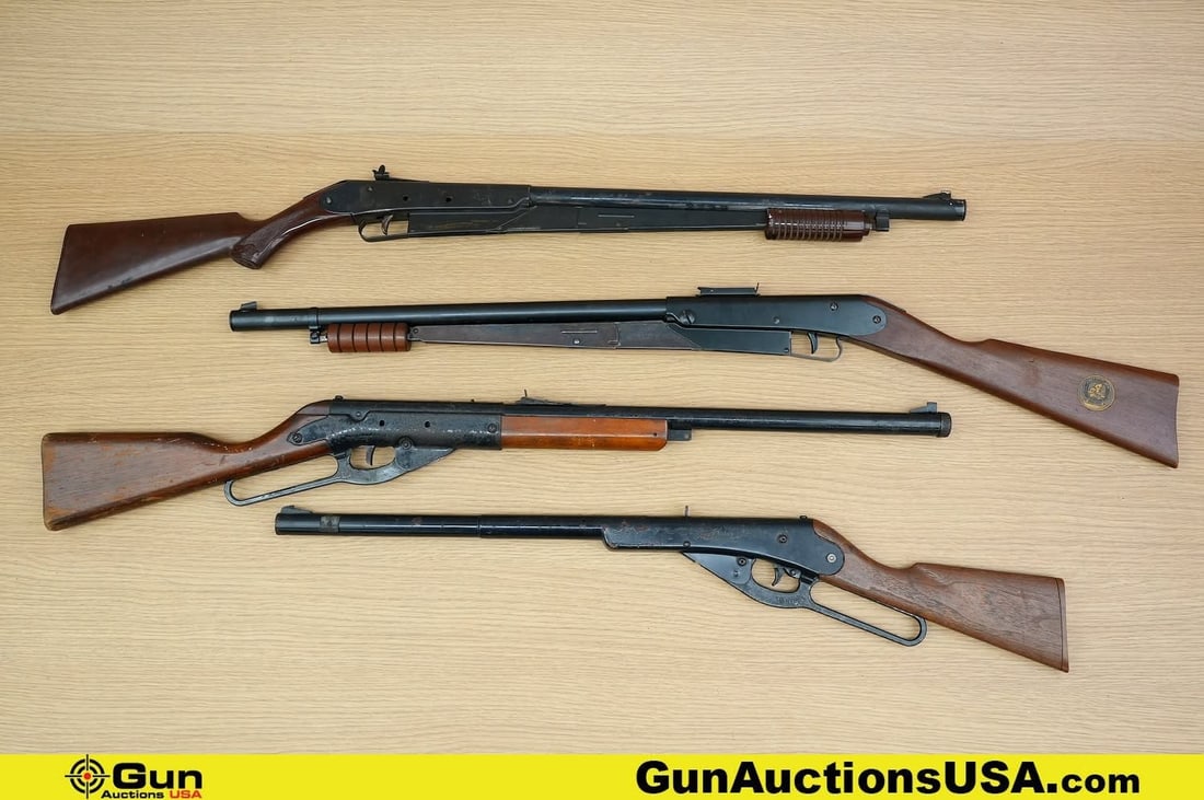 Daisy, Etc. .177 BB RIFLES. Good condition, Normal Handling Marks, Scattered Spotting and/or: Daisy, Etc. .177 BB RIFLES. Good condition, Normal Handling Marks, Scattered Spotting and/or Pitting. Four Assorted BB Rifles. . (78982) (GSCF29)