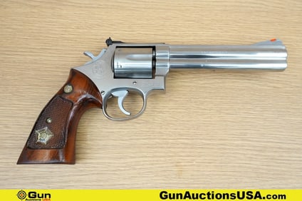 S&W 686 .357 MAGNUM Revolver. Very Good. 5 7/8" Barrel. Shiny Bore, Tight Action Features a Ramped