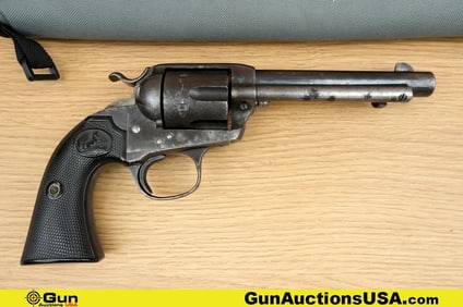 Colt BISLEY MODEL .38 WCF COLLECTOR'S Revolver. Good condition, Normal Handling Marks, Scattered