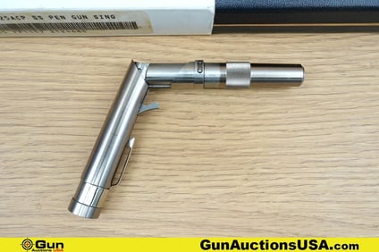 DERRINGER 2 .25 ACP PEN GUN Other. Excellent. 2" Barrel. Features Stainless Construction, Thread On