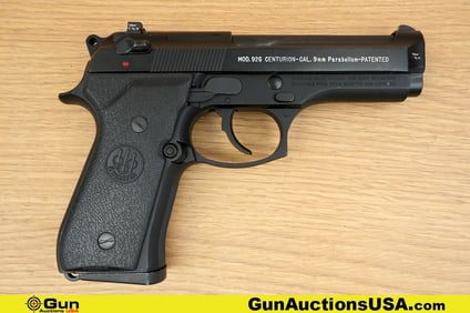 Beretta 92G CENTURION 9MM PARA Pistol. Very Good. 4 1/8" Barrel. Shiny Bore, Tight Action Semi Auto