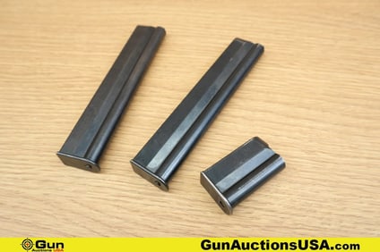 H&K 270 .22LR Magazines. Very Good. Three H&K Magazines, One Standard Capacity and Two Extended. .