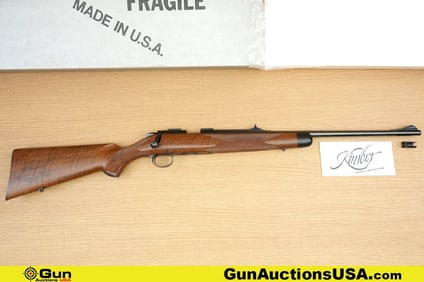 Kimber MODEL 82 SUPER AMERICA .22 LR OPTIONS ABCD Rifle. Excellent. 22.5" Barrel. Shiny Bore, Tight