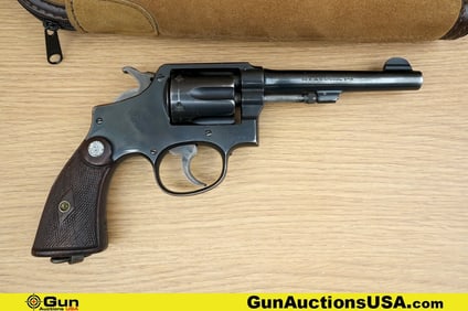S&W VICTORY .38 SPECIAL COLLECTOR'S Revolver. Good condition, Normal Handling Marks, Scattered