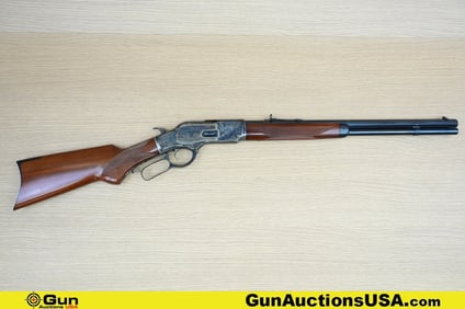 A. UBERTI 1873 .45 LONG COLT Rifle. Very Good. 20" Barrel. Shiny Bore, Tight Action Lever Action