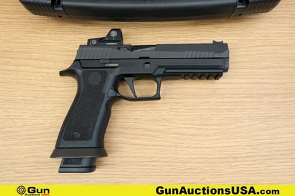 SIG SAUER P320 XFIVE 9X19 COMPETITION Pistol. Very Good. 5" Barrel. Shiny Bore, Tight Action Semi