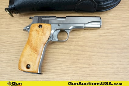 STAR EIBAR .380 AUTO BOMB STAMPED Pistol. Good condition, Normal Handling Marks, Scattered Spotting