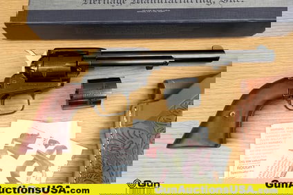 Heritage MFG ROUGH RIDER .22 CAL Revolver. Very Good. 6.5" Barrel. Shiny Bore, Tight Action Features