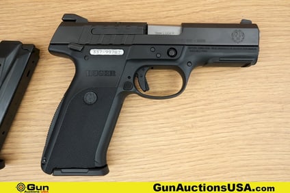 Ruger 9E 9MM LUGER Pistol. Very Good. 4 1/8" Barrel. Shiny Bore, Tight Action Semi Auto Features a