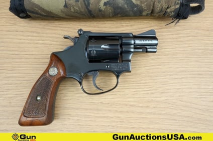S&W 34-1 22LR COLLECTOR'S Revolver. Good condition, Normal Handling Marks, Scattered Spotting and/or