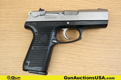 RUGER P95DC 9X19 90's WONDER 9 Pistol. Very Good. 3 7/8" Barrel. Shiny Bore, Tight Action Semi Auto