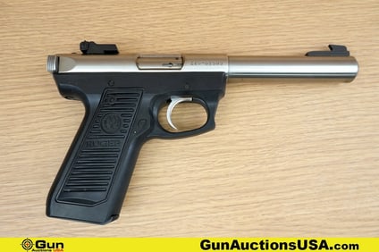 RUGER 22/45 TARGET .22 LR Pistol. Very Good. 5.5" Barrel. Shiny Bore, Tight Action Semi Auto