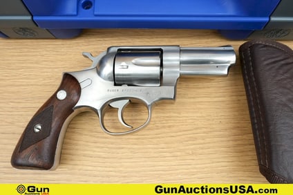 Ruger SPEED-SIX .38 CAL Revolver. Good condition, Normal Handling Marks, Scattered Spotting and/or