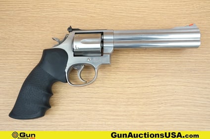 S&W 686-4 .357 MAGNUM Revolver. Good condition, Normal Handling Marks, Scattered Spotting and/or