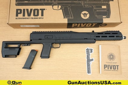 Trailblazer Firearms PIVOT 9X19 BACK PACK GUN Rifle. Very Good. 16" Barrel. Shiny Bore, Tight Action