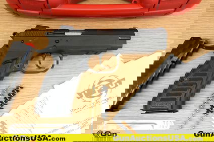 TANFOGLIO DEFIANT FORCE COMBAT 9X19 Pistol. Very Good. 4.25" Barrel. Shiny Bore, Tight Action Semi