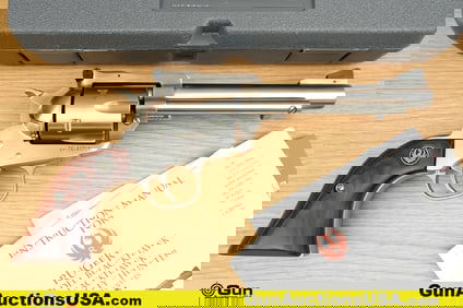 Ruger NEW MODEL SUPER BLACKHAWK .44 MAGNUM Revolver. Very Good. 5.5" Barrel. Shiny Bore, Tight