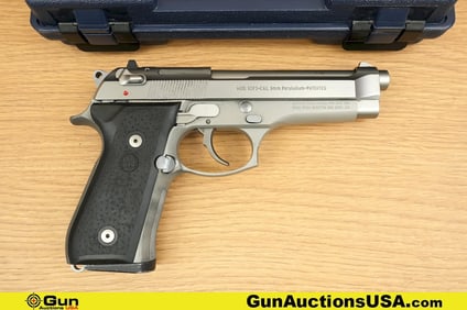 BERETTA 92FS 9mm Pistol. Good condition, Normal Handling Marks, Scattered Spotting and/or Pitting. 4