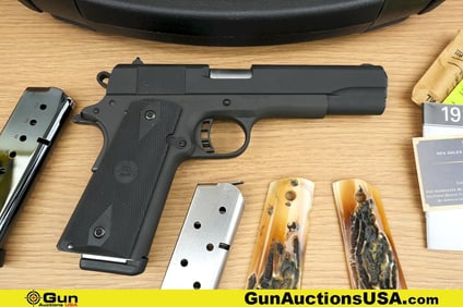 ACP PHILIPPINES/ROCK ISLAND ARMORY M1911 A1-FS .45 ACP Pistol . Very Good. 5" Barrel. Shiny Bore,
