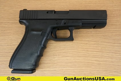 Glock 21 GEN 4 .45 AUTO Pistol. Good condition, Normal Handling Marks, Scattered Spotting and/or