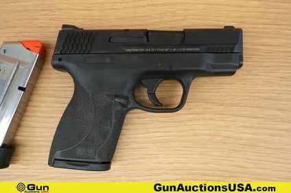 S&W M&P 45 SHIELD .45 AUTO Pistol. Good condition, Normal Handling Marks, Scattered Spotting and/or