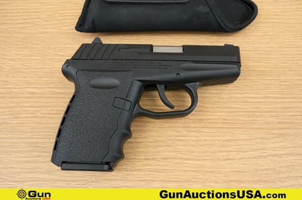 SCCY CPX-2 9mm Pistol. Very Good. 3 1/8" Barrel. Shiny Bore, Tight Action Semi Auto Features a