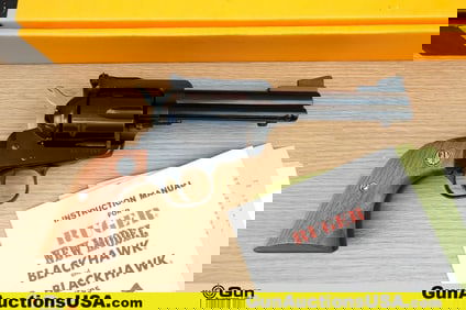 RUGER NEW MODEL BLACKHAWK .45 CAL APPEARS UNFIRED Revolver. Very Good. 4 5/8" Barrel. Shiny Bore,