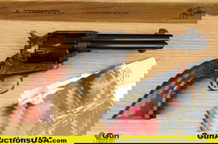 A. UBERTI 1873 CATTLEMAN .45 LONG COLT Revolver. Very Good. 4.75" Barrel. Shiny Bore, Tight Action