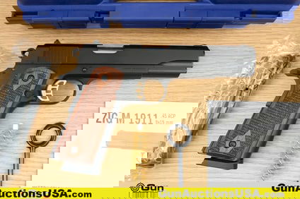 TISAS-TURKIYE ZIG M1911 .45 ACP Pistol. Like New. 5" Barrel. Semi Auto Features a Pinned Front