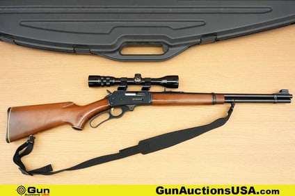 MARLIN 336 .35 REM Rifle. Good condition, Normal Handling Marks, Scattered Spotting and/or Pitting.