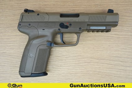 FN HERSTAL Five-seveN 5.7X28MM Pistol. Very Good. 4.75" Barrel. Shiny Bore, Tight Action Semi Auto