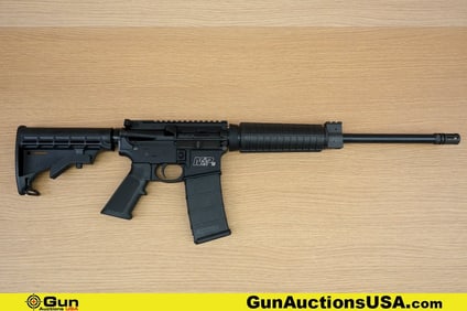 S&W M&P15 5.56 THREADED BARREL Rifle. Very Good. 16" Barrel. Shiny Bore, Tight Action Semi Auto