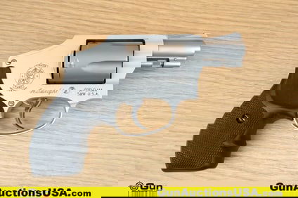 S&W 642-2 AIRWEIGHT .38 SPECIAL Revolver. Good condition, Normal Handling Marks, Scattered Spotting