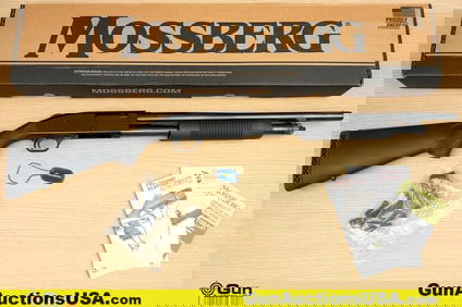 Mossberg 500 12 ga. Shotgun. Excellent. 18.5" Barrel. Shiny Bore, Tight Action Pump Action Features