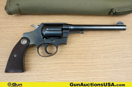 COLT POLICE POSITIVE .38 SPECIAL COLLECTOR'S Revolver. Very Good. 6" Barrel. Shiny Bore, Tight