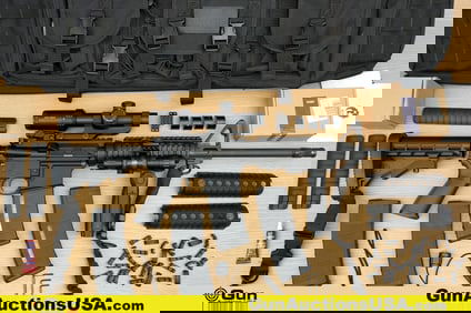 Ruger AR-556 5.56 NATO THREADED BARREL RIFLE. Excellent. 16" Barrel. Shiny Bore, Tight Action Semi