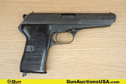 CZ CZ52 7.62 X .25 Pistol. Good condition, Normal Handling Marks, Scattered Spotting and/or Pitting.