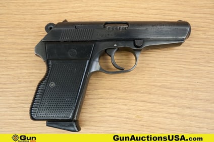 CZ VZOR 70 7.65 Pistol. Good condition, Normal Handling Marks, Scattered Spotting and/or Pitting. 3