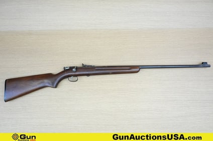 WINCHESTER 68 .22 S-L-LR Rifle. Good condition, Normal Handling Marks, Scattered Spotting and/or