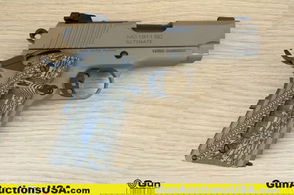 Girsan MC1911SC 9mm Pistol. Very Good. 3 3/8" Barrel. Shiny Bore, Tight Action Semi Auto Features a