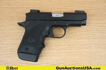 Kimber Micro 9 9mm MINI 1911 Pistol. Good condition, Normal Handling Marks, Scattered Spotting