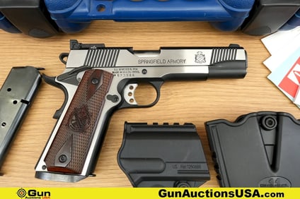 SPRINGFIELD/IMBEL 1911-A1 .45 Pistol. Very Good. 5" Barrel. Shiny Bore, Tight Action Semi Auto A