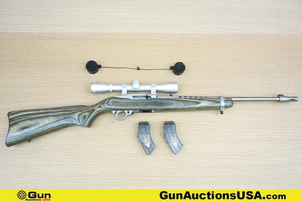 Ruger 10-22 .22 LR Rifle. Very Good. 18.5" Barrel. Shiny Bore, Tight Action Semi Auto Features a